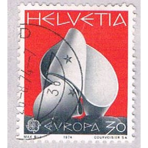 Switzerland 594 Used Europa 1974 (BP2886)
