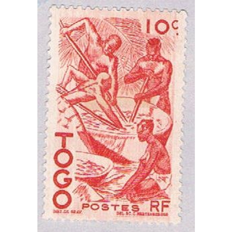 Togo 309 MLH Extracting Palm oil 1947 (BP3177)