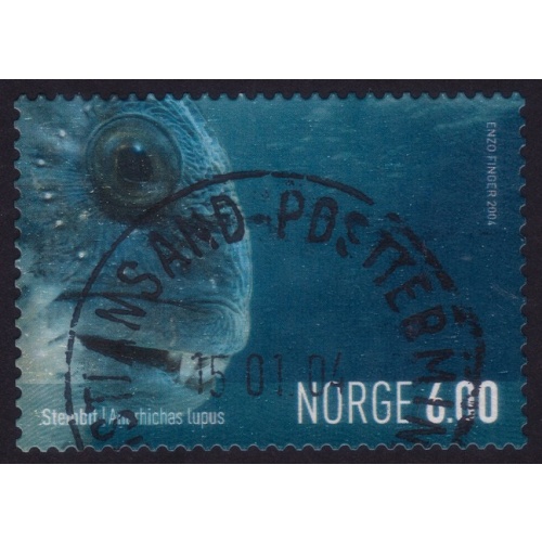 NORWAY 2004 Marine Life 6Kr Sc#1390 USED @U044