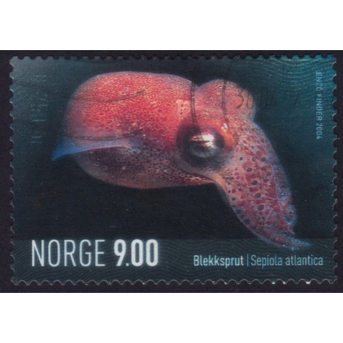 NORWAY 2004 Marine Life 9.00Kr Sc#1391 USED @U045