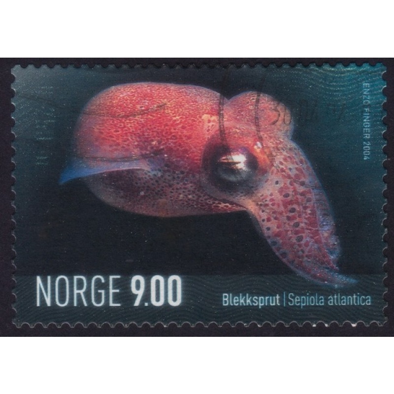 NORWAY 2004 Marine Life 9.00Kr Sc#1391 USED @U045