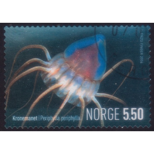 NORWAY 2004 Marine Life 5.50Kr Sc#1389 USED @U046