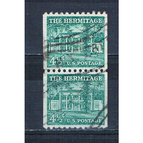 US 1058 Used pair The Hermitage 1954 CV 2.00 (HV0025)