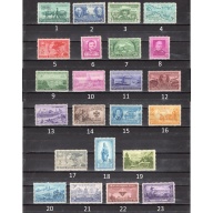 1949-1951 USA Commemoratives mint