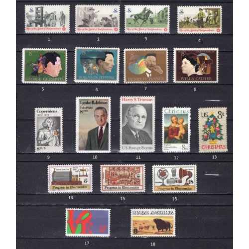 1973 USA Commemoratives mint