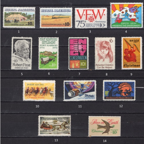 1974 USA Commemoratives mint