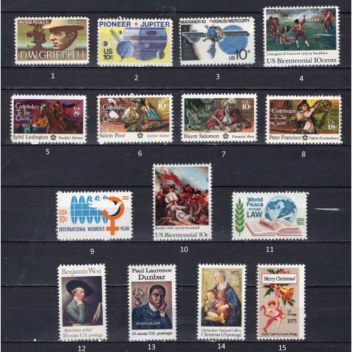 1975 USA Commemoratives mint