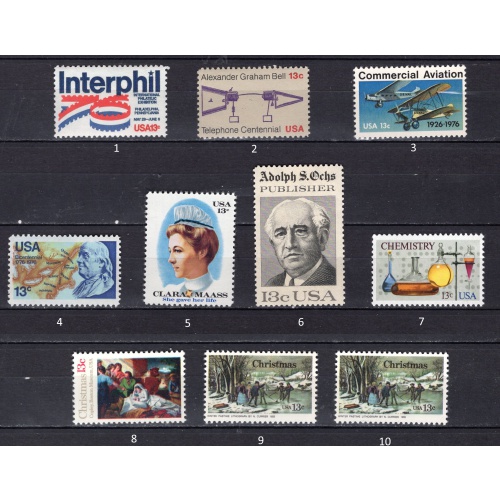 1976 USA Commemoratives mint