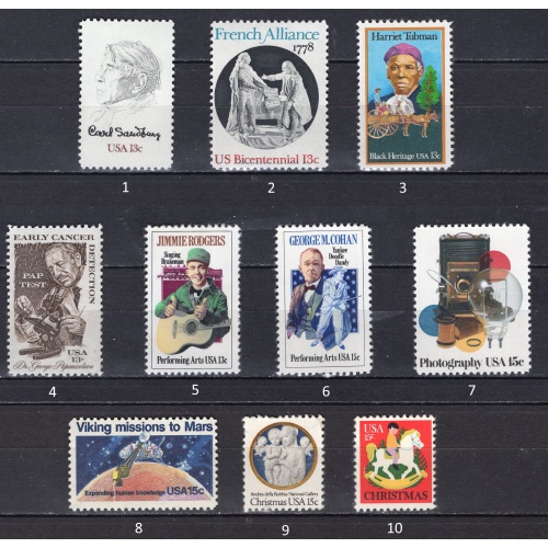 1978 USA Commemoratives mint