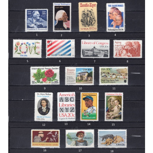 1982 USA Commemoratives mint