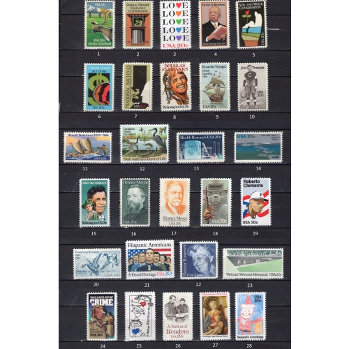 1984 USA Commemoratives mint