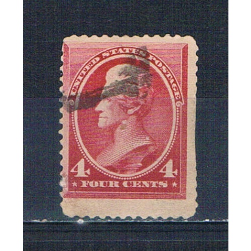 U.S. 215 Used Jackson 1888 CV 27.50 (HV0161)