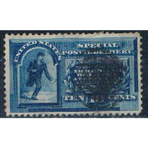 US E1 Used Special Delivery 10c 1885 CV 80.00 2 (U0382)