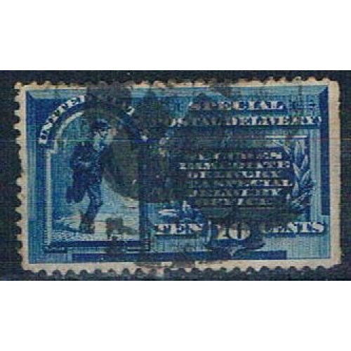 US E1 Used Special Delivery 10c 1885 CV 80.00 1 (U0383)