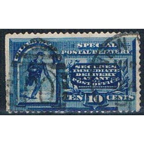 US E2 Used Special Delivery 10c 1888 CV 45.00 3 (U0385)