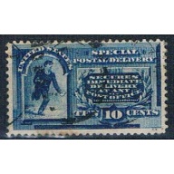 US E2 Used Special Delivery 10c 1888 CV 45.00 2 (U0386)