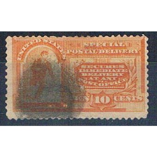 U.S. E3 Used Special Delivery Columbian Exposition 1893 CV 50.00 (HV0044)