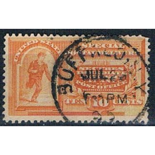 US E3 Used Special Delivery 10c 1893 CV 50.00 7 (U0374)