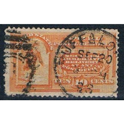 US E3 Used Special Delivery 10c 1893 CV 50.00 4 (U0377)
