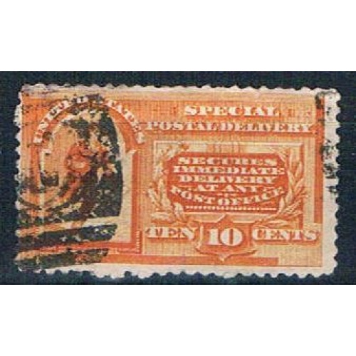 US E3 Used Special Delivery 10c 1893 CV 50.00 1 (U0380)
