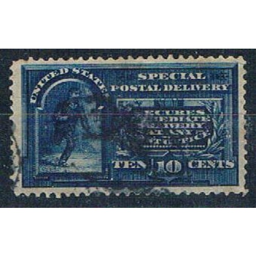 US E5 Used Special Delivery 10c 1 1895 CV 12.50 (U0391)