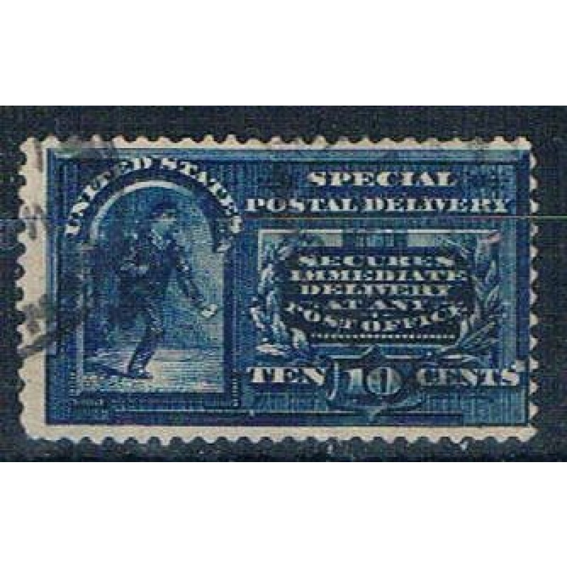 US E5 Used Special Delivery 10c 5 1895 CV 12.50 (U0395)