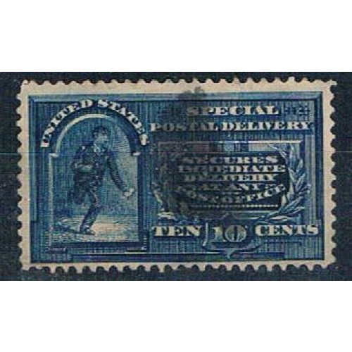 US E5 Used Special Delivery 10c 6 1895 CV 12.50 (U0396)