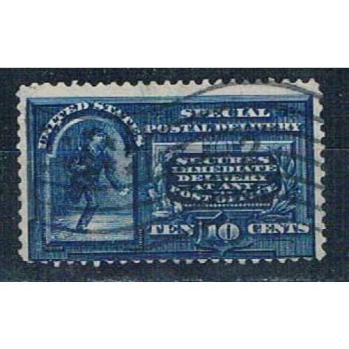US E5 Used Special Delivery 10c 7 1895 CV 12.50 (U0397)