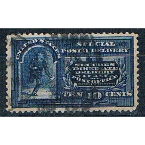 US E5 Used Special Delivery 10c 8 1895 CV 12.50 (U0398)