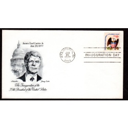 INAUGURATION DAY Cover. Scott # 1596. Artmaster  -01