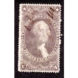 US Revenue. Scott # R84c, used, $ 2.50 Inland Exchange Lot 220319