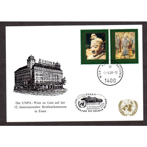 United Nations Vienna. FDC, Scott # 230-31.  Lot 220314