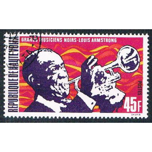 Upper Volta 270 Used Louis Armstrong CV 1.00 (BP0855)