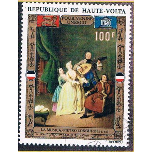 Upper Volta C100 Used Painting CV 1.00 (BP0974)
