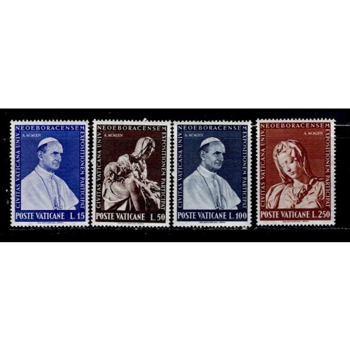 Vatican 383-386 MNH
