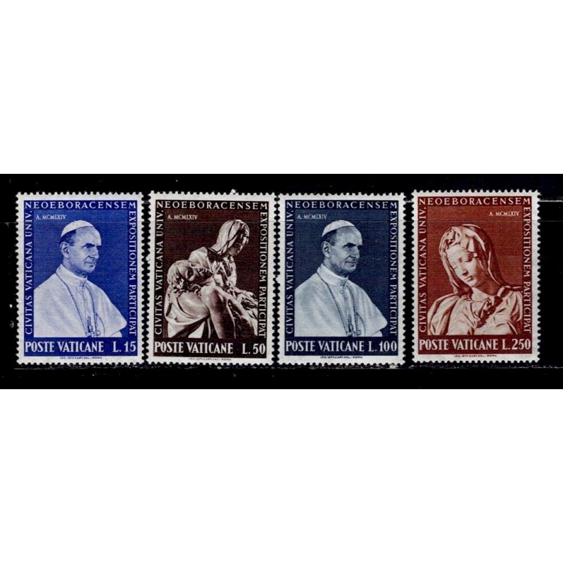 Vatican 383-386 MNH