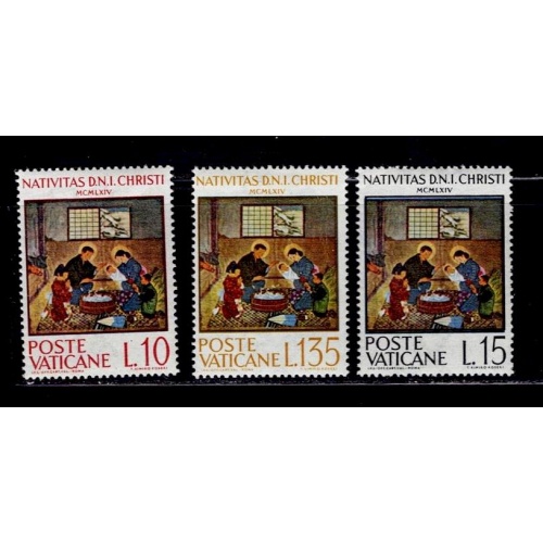 Vatican 397-399 MNH
