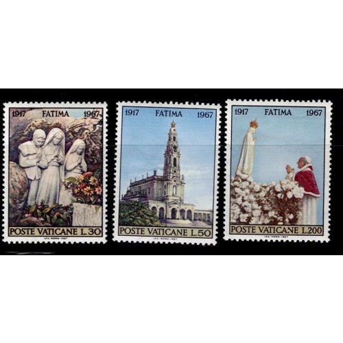 Vatican 455-457 MNH