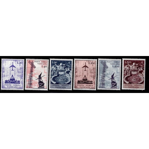 Vatican C47-C52 MNH