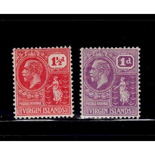 British Virgin Islands 55-56 MH
