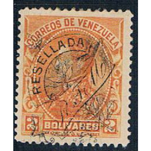 Venezuela 155 MLH Overprint 1900 CV 2.75 (MV0001)