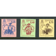 Venezuela 832, C826-C827 MNH 1963