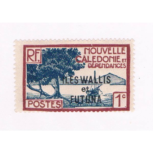 Wallis and Futuna 43 MH River 1930 (W0003)