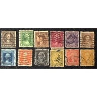 US Washington Bicent.  Scott 704-715  used