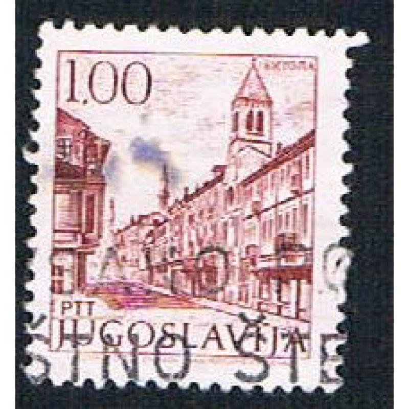 Yugoslavia 1073A Used Street Bitolj (BP16126)