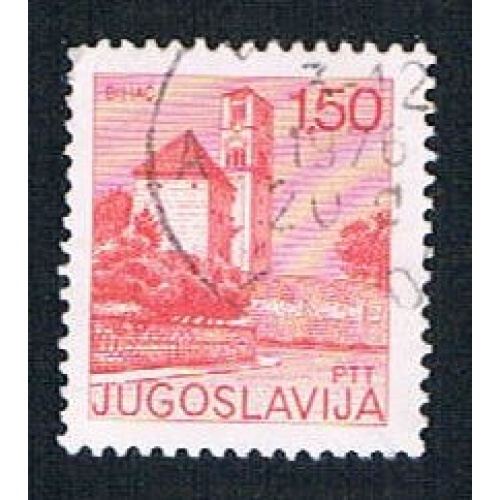 Yugoslavia 1247 Used Bihac Church (BP1622)