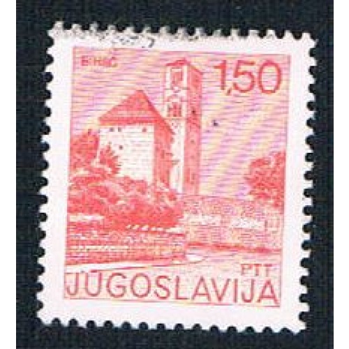 Yugoslavia 1247 Used Bihac Church (BP1623)