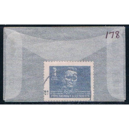 Yugoslavia 178 Used Marshal Tito 1945 (YB0038)