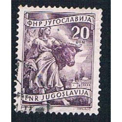 Yugoslavia 348 Used Livestock Raising (BP15929)