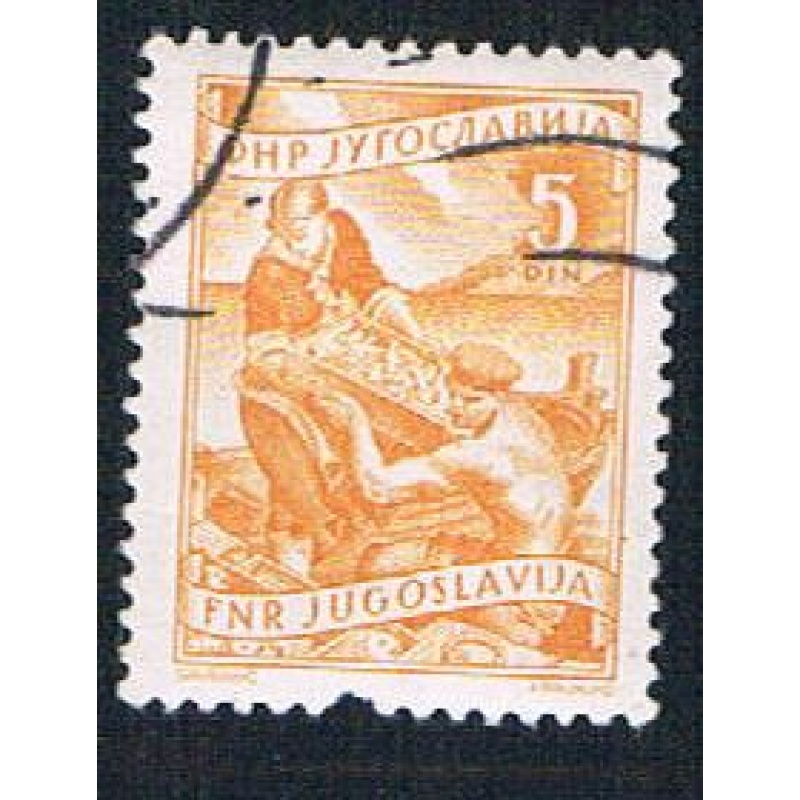 Yugoslavia 380 Used Fishing (BP16019)
